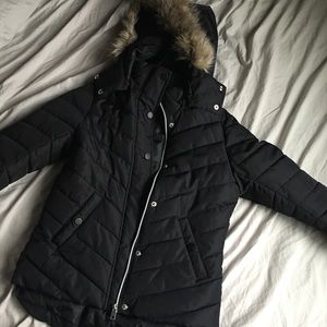 Black puffer Jacket